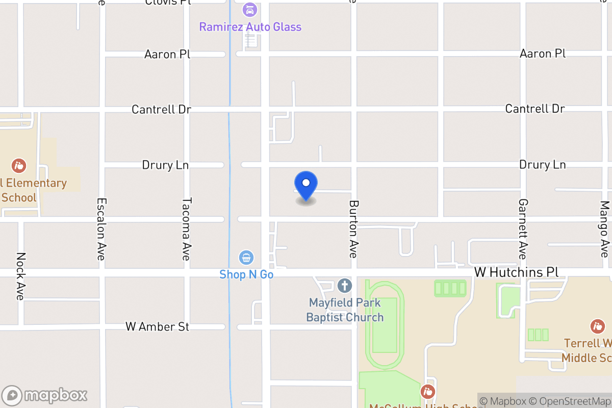 Map of 723 W Vestal Pl