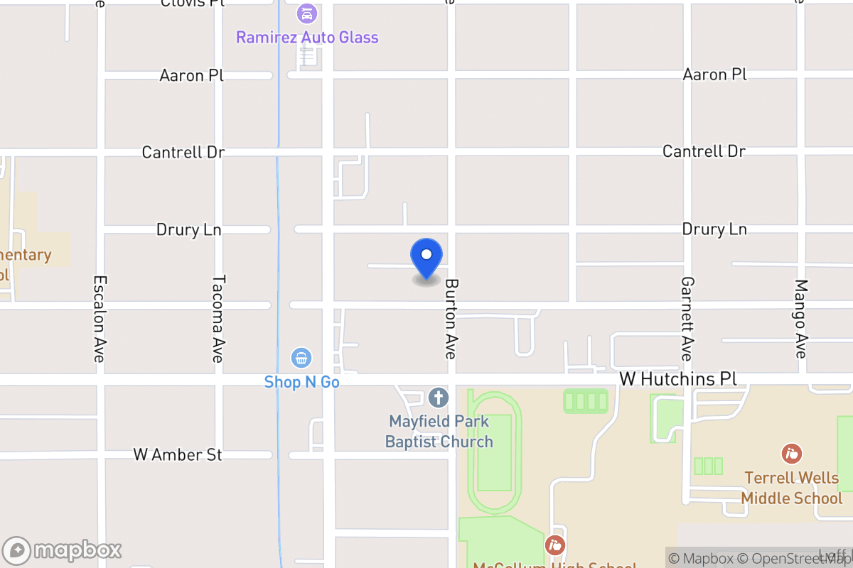 Map of 711 W Vestal Pl