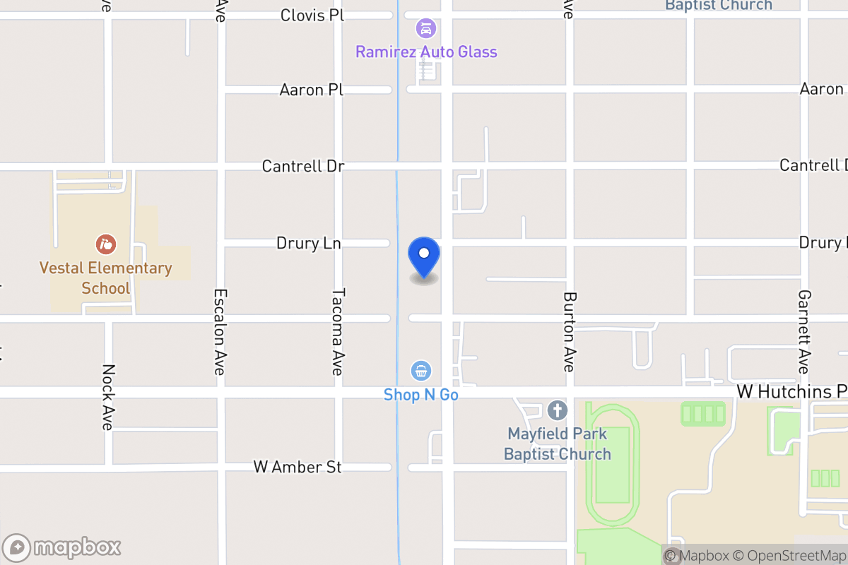 Map of 3005  Commercial Ave