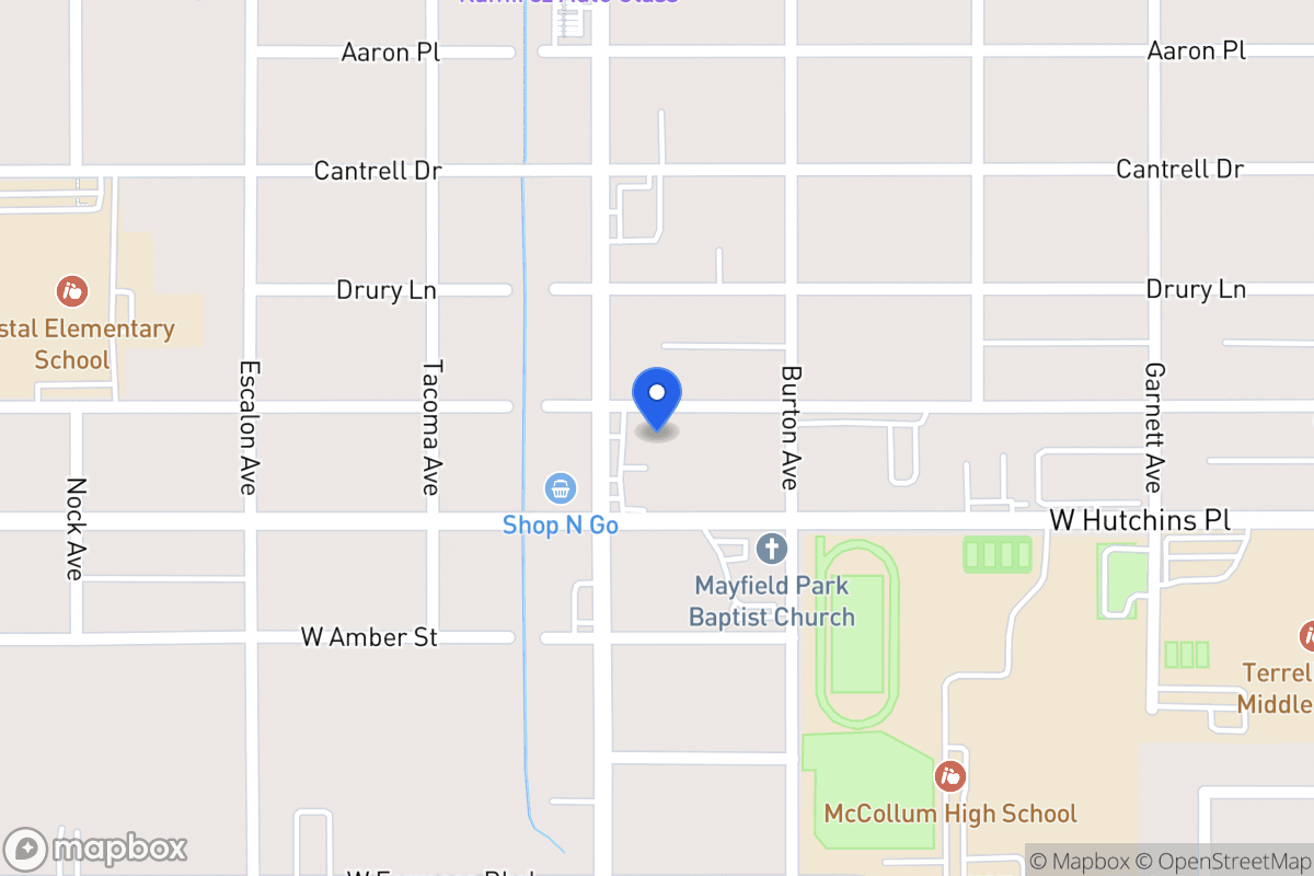 Map of 730 W Vestal Pl
