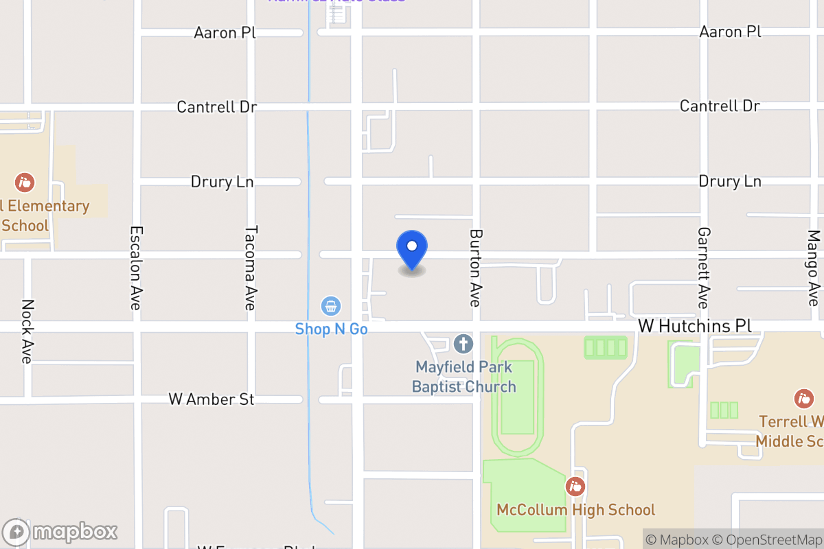 Map of 722 W Vestal Pl
