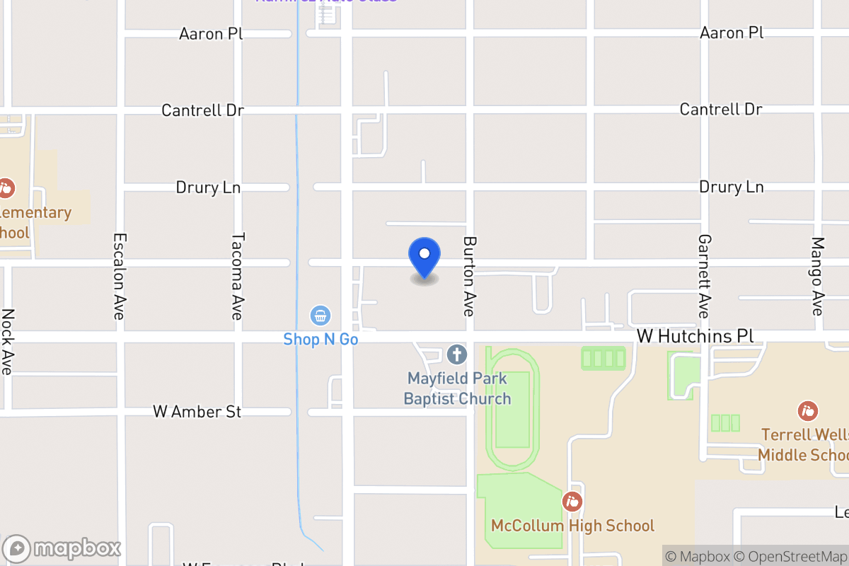 Map of 714 W Vestal Pl