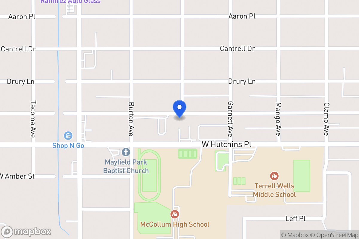 Map of 602 W Vestal Pl