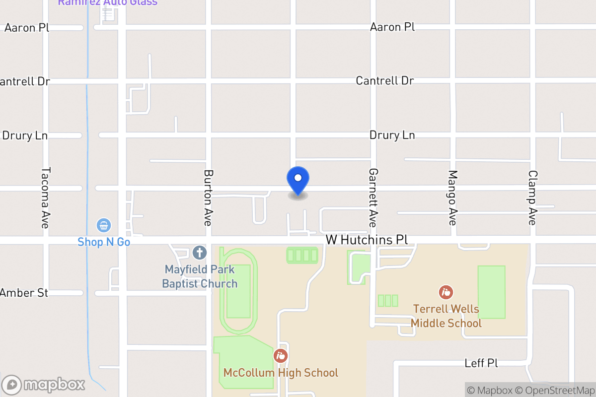 Map of 538 W Vestal Pl