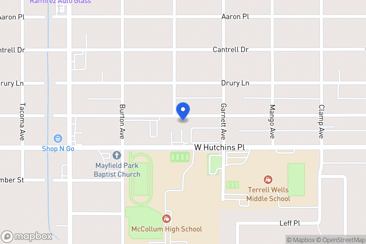 Map of 534 W Vestal Pl