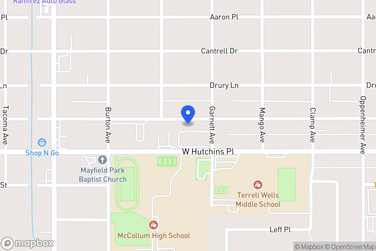 Map of 518 W Vestal Pl