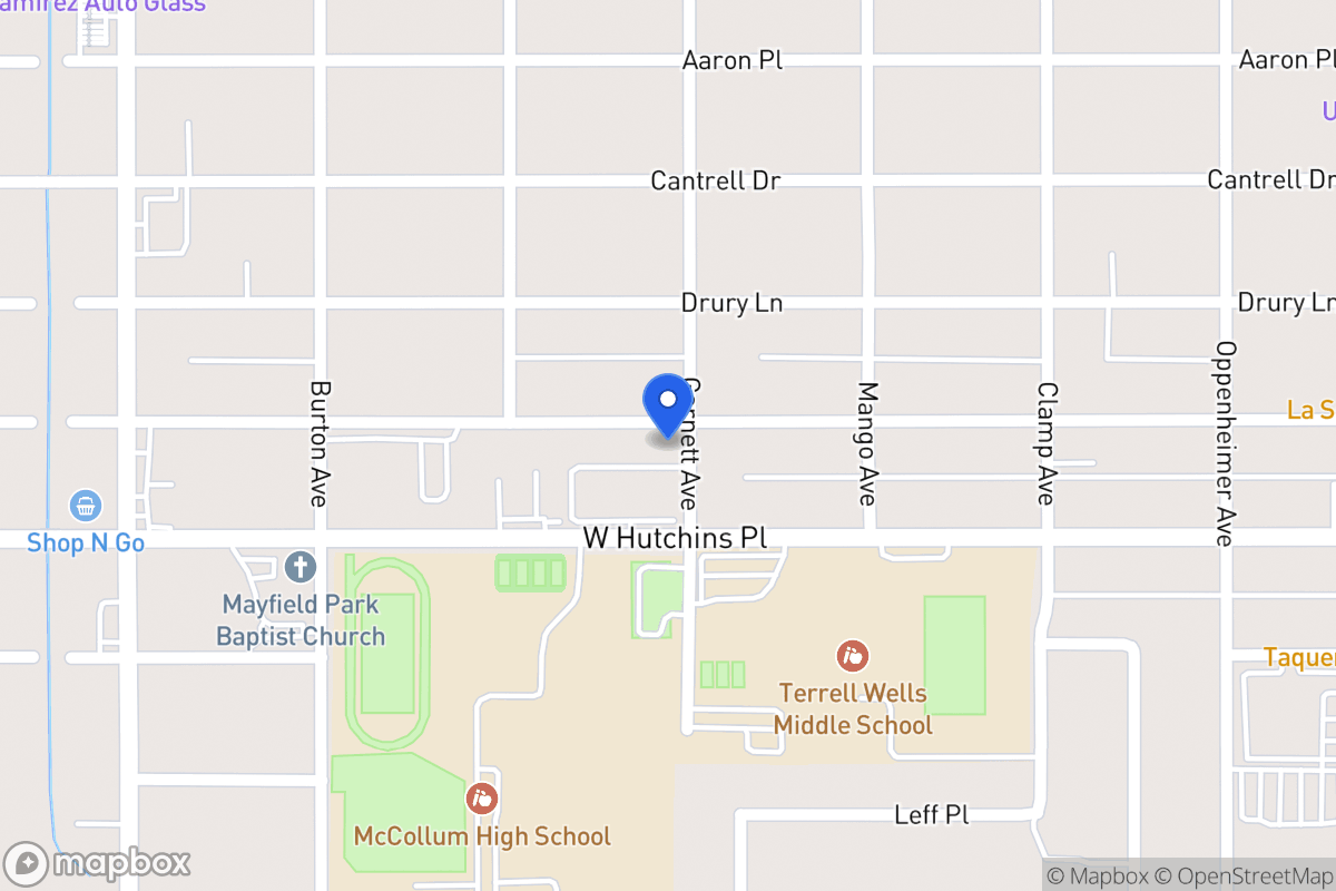 Map of 502 W Vestal Pl