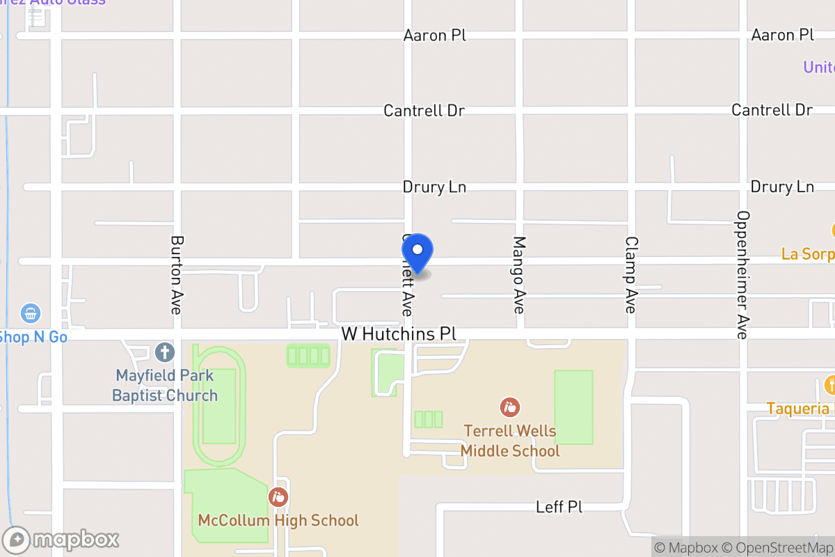 Map of 438 W Vestal Pl