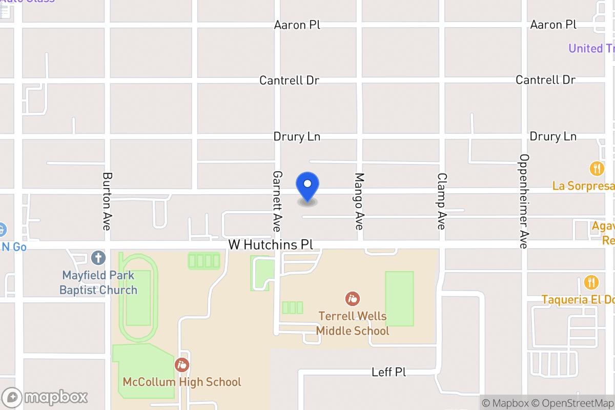 Map of 422 W Vestal Pl