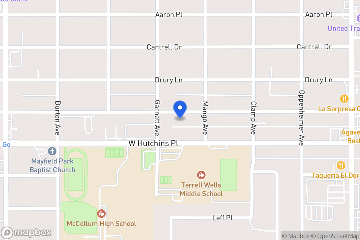 Map of 418 W Vestal Pl