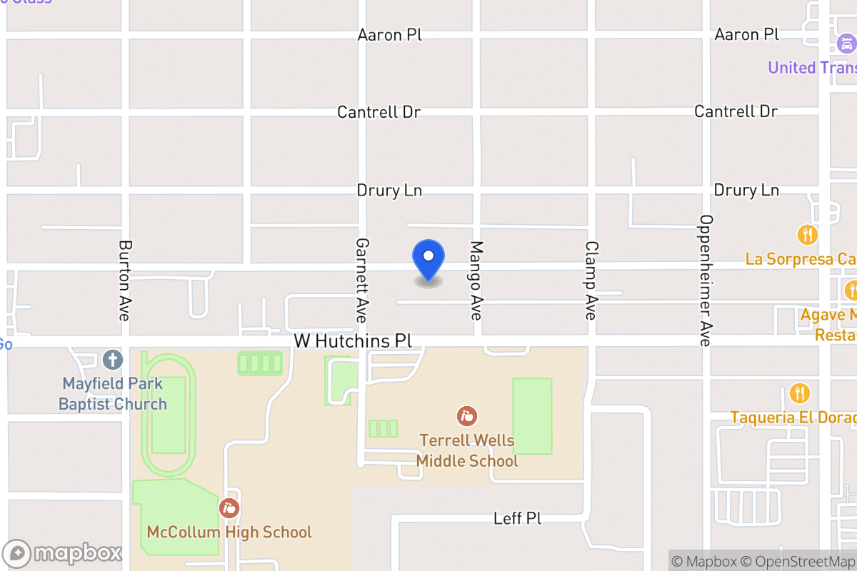 Map of 414 W Vestal Pl