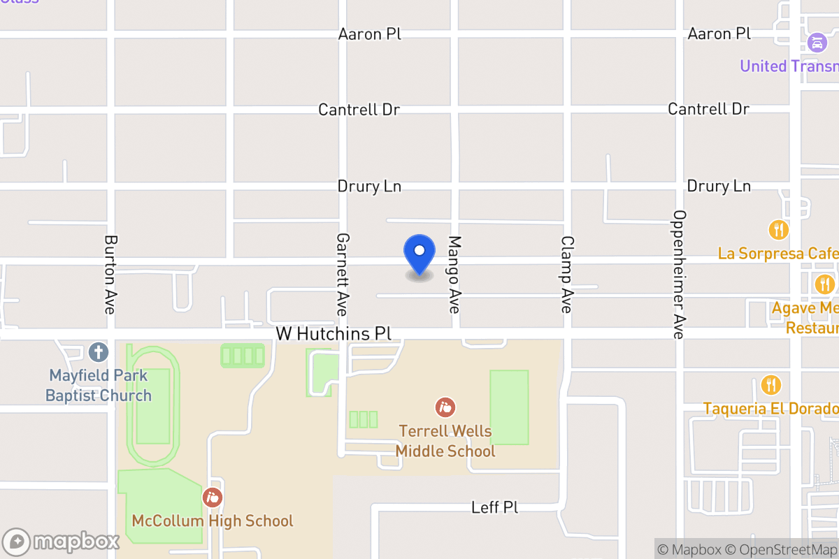 Map of 410 W Vestal Pl