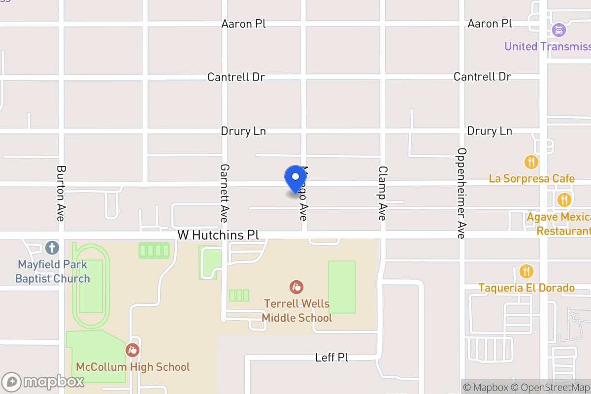Map of 402 W Vestal Pl