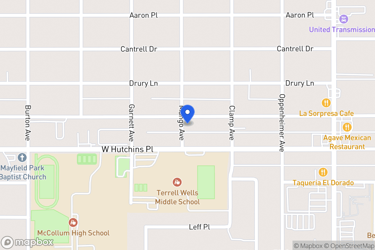 Map of 334 W Vestal Pl