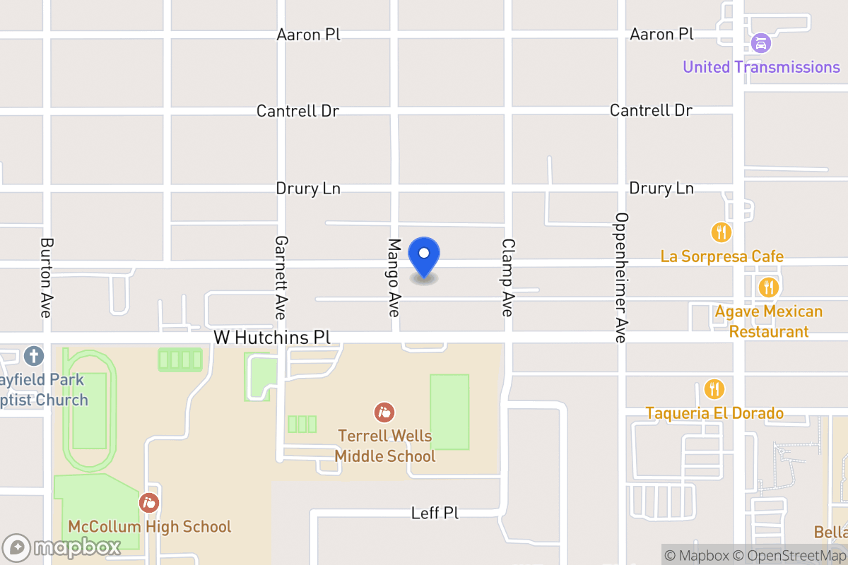Map of 330 W Vestal Pl