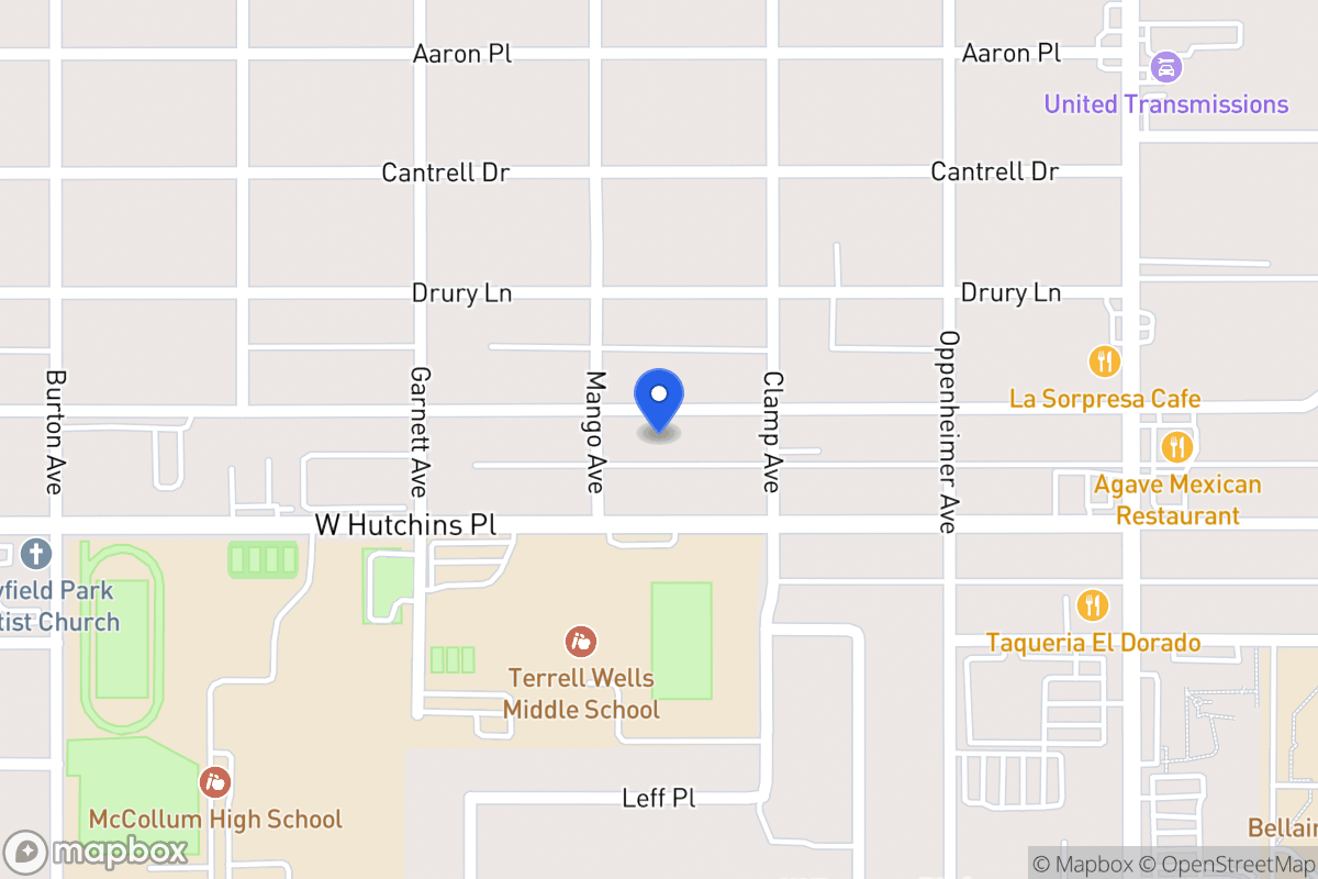 Map of 326 W Vestal Pl