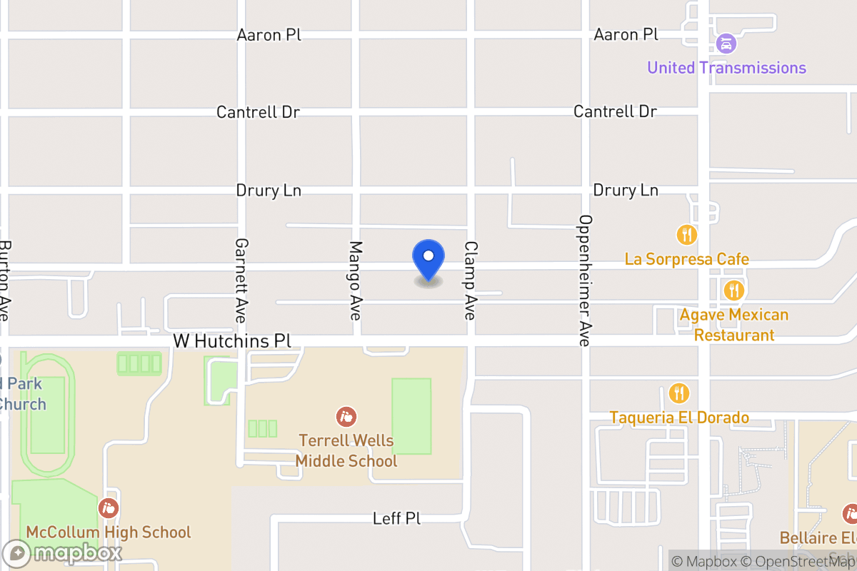 Map of 314 W Vestal Pl