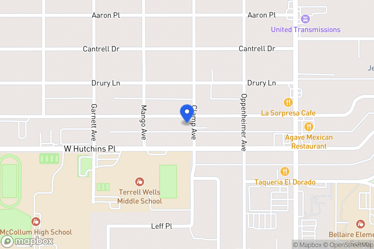 Map of 302 W Vestal Pl