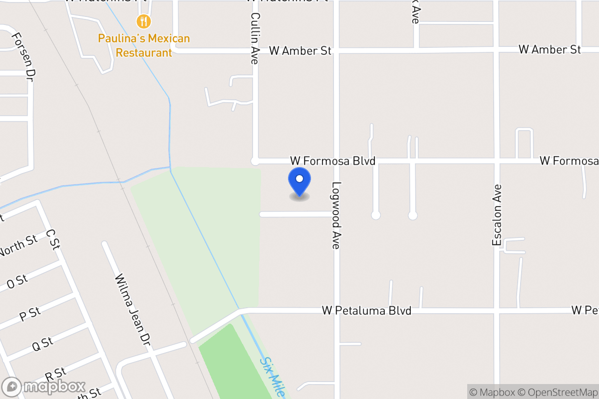 Map of 817  Proctor Blvd