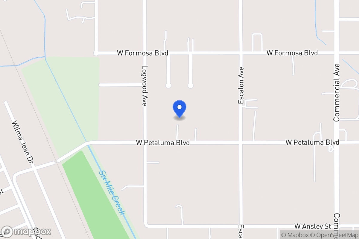 Map of 651 W Petaluma Blvd