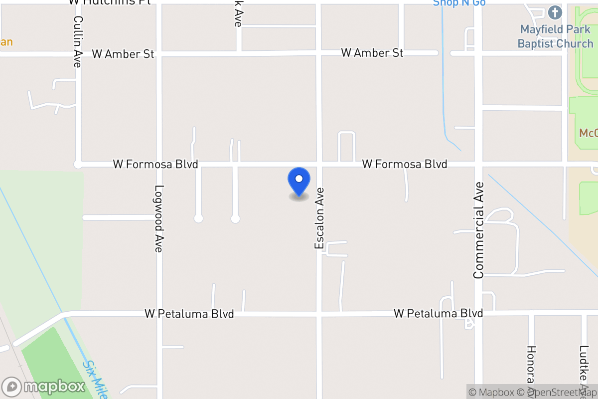 Map of 1415  Escalon Ave
