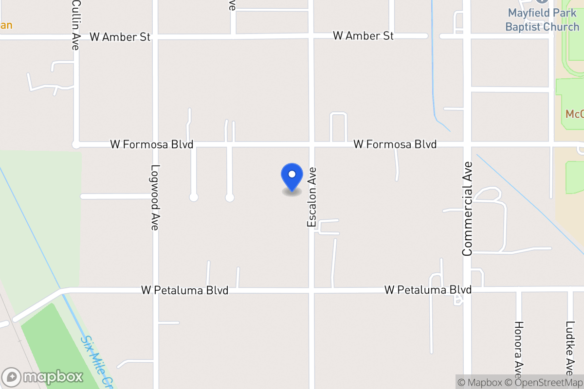 Map of 1423  Escalon Ave
