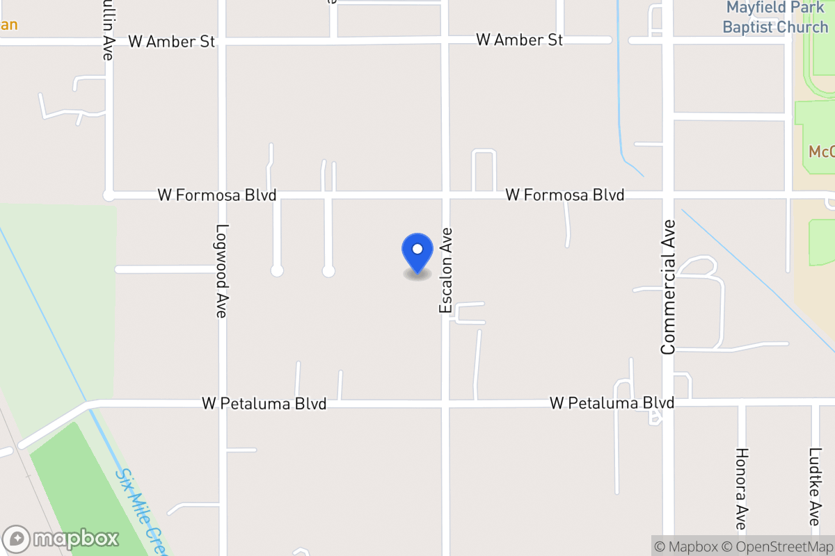 Map of 1427  Escalon Ave