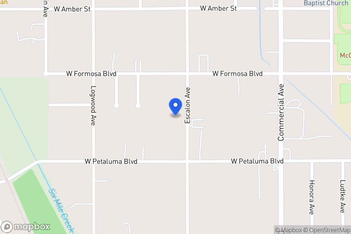 Map of 1435  Escalon Ave