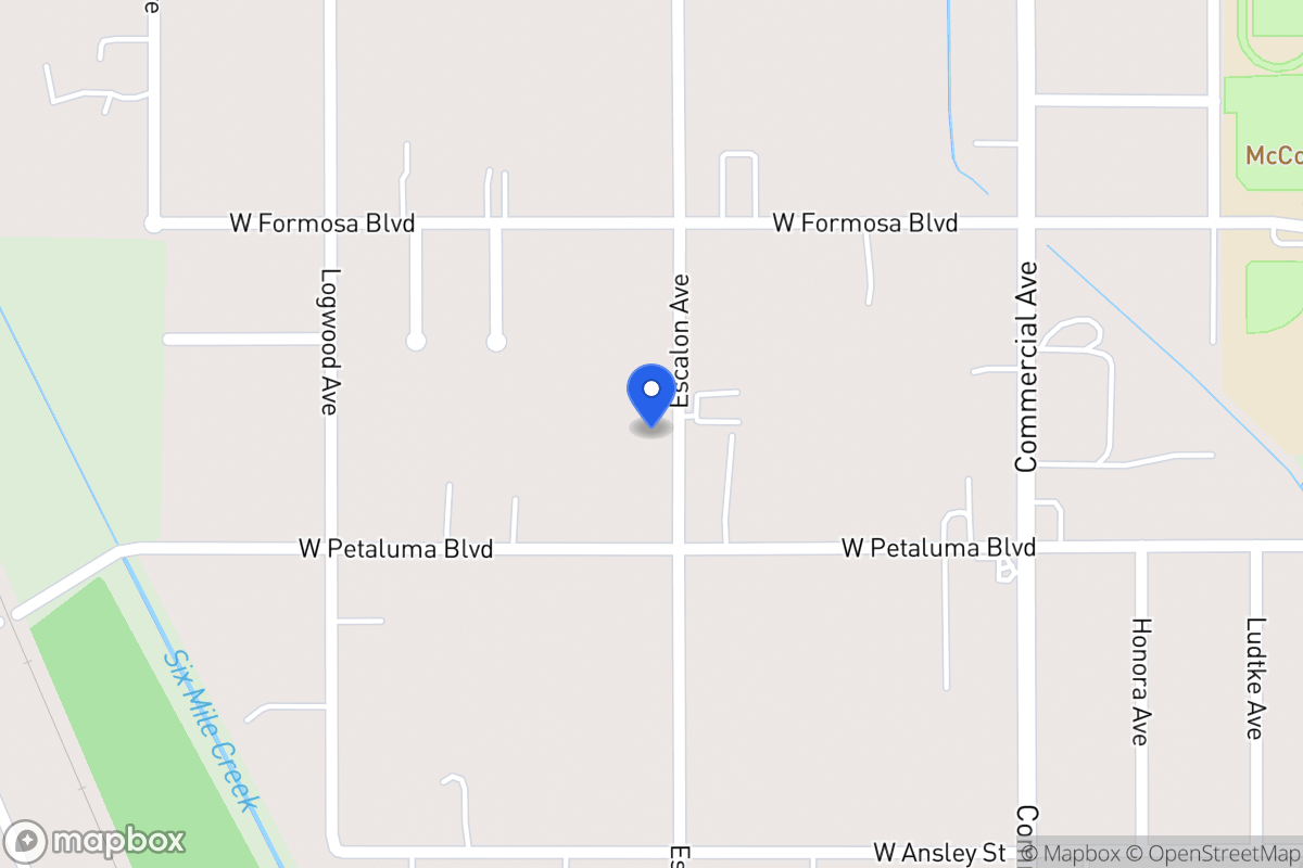 Map of 1507  Escalon Ave