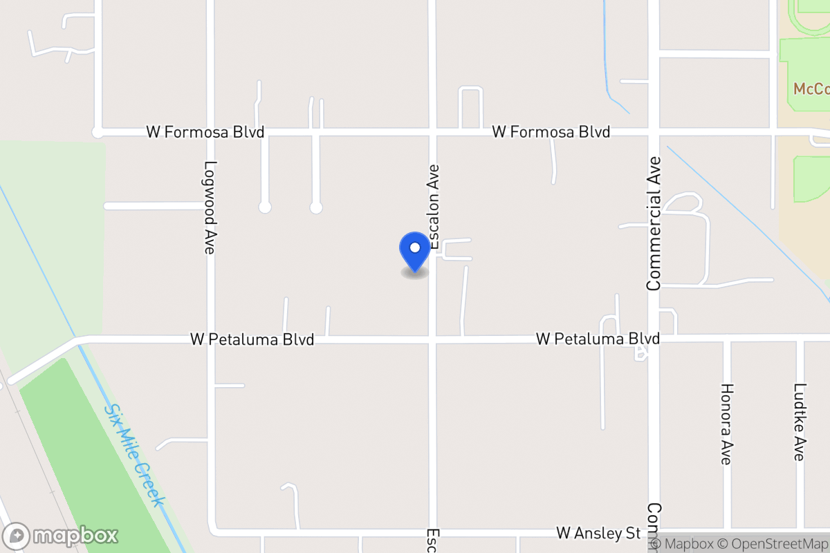 Map of 1511  Escalon Ave