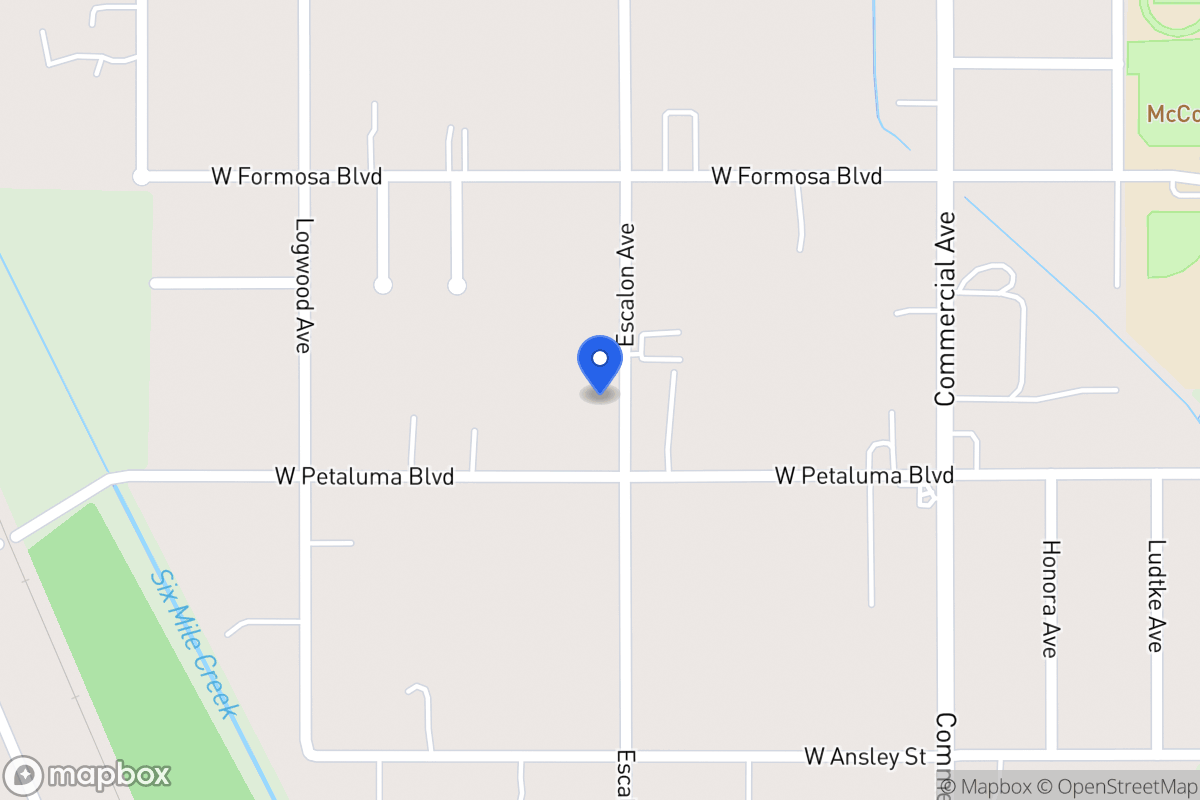 Map of 1515  Escalon Ave