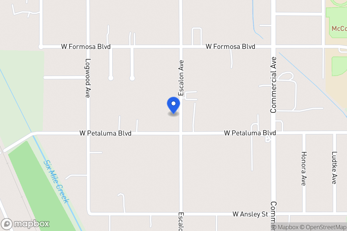 Map of 1519  Escalon Ave
