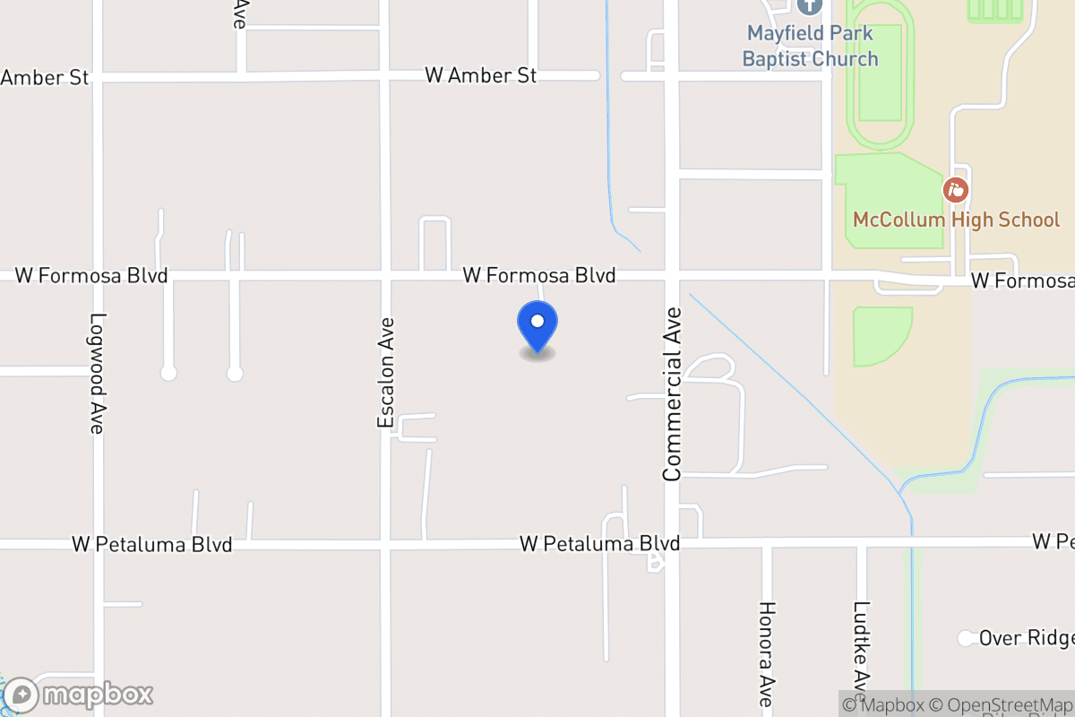 Map of 902 W Formosa Blvd