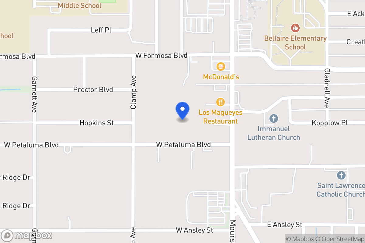 Map of 139 W Petaluma Blvd