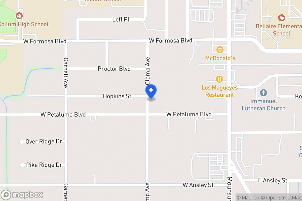 Map of 1862  Clamp Ave