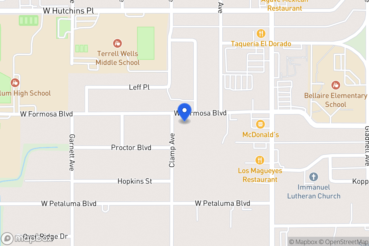 Map of 230 W Formosa Blvd