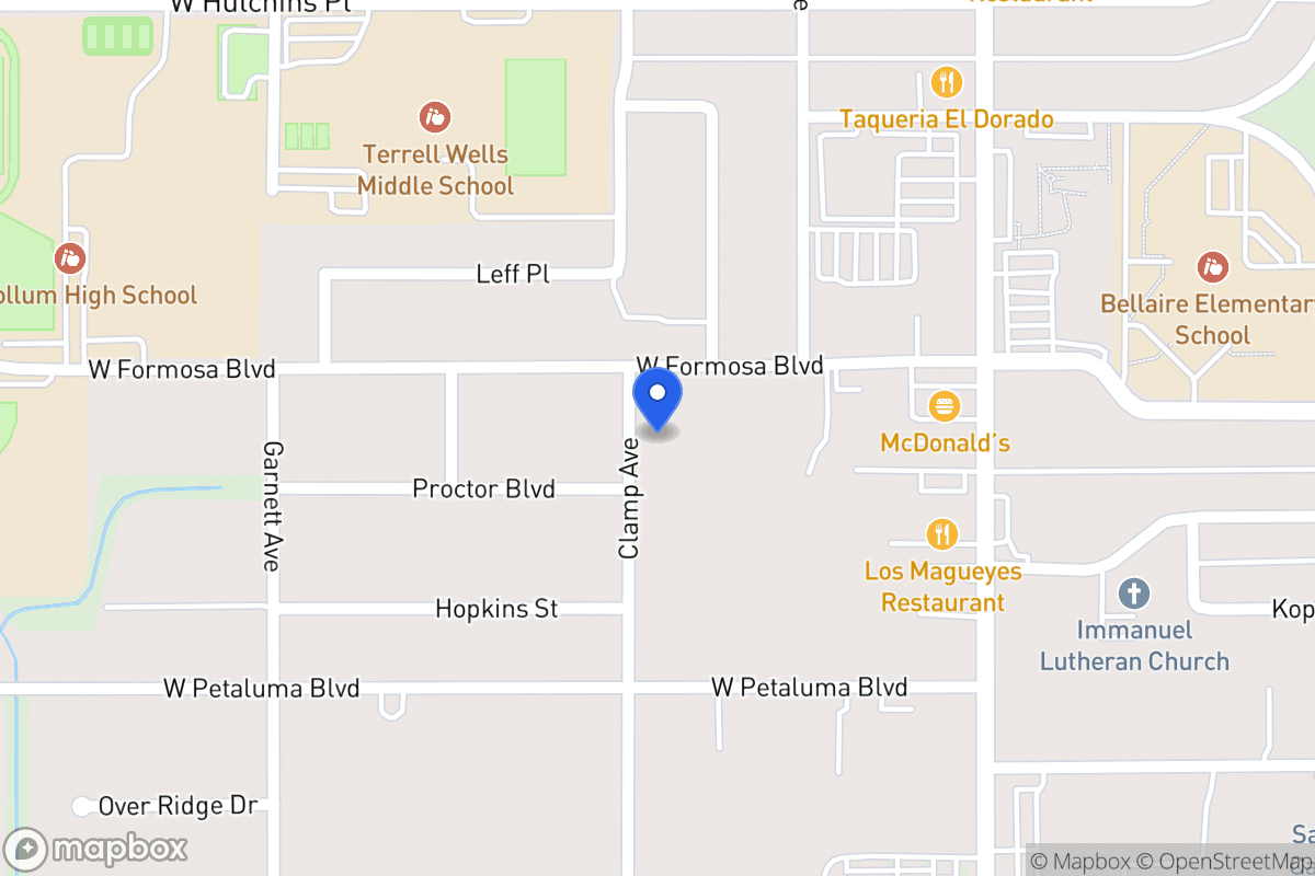 Map of 1814  Clamp Ave