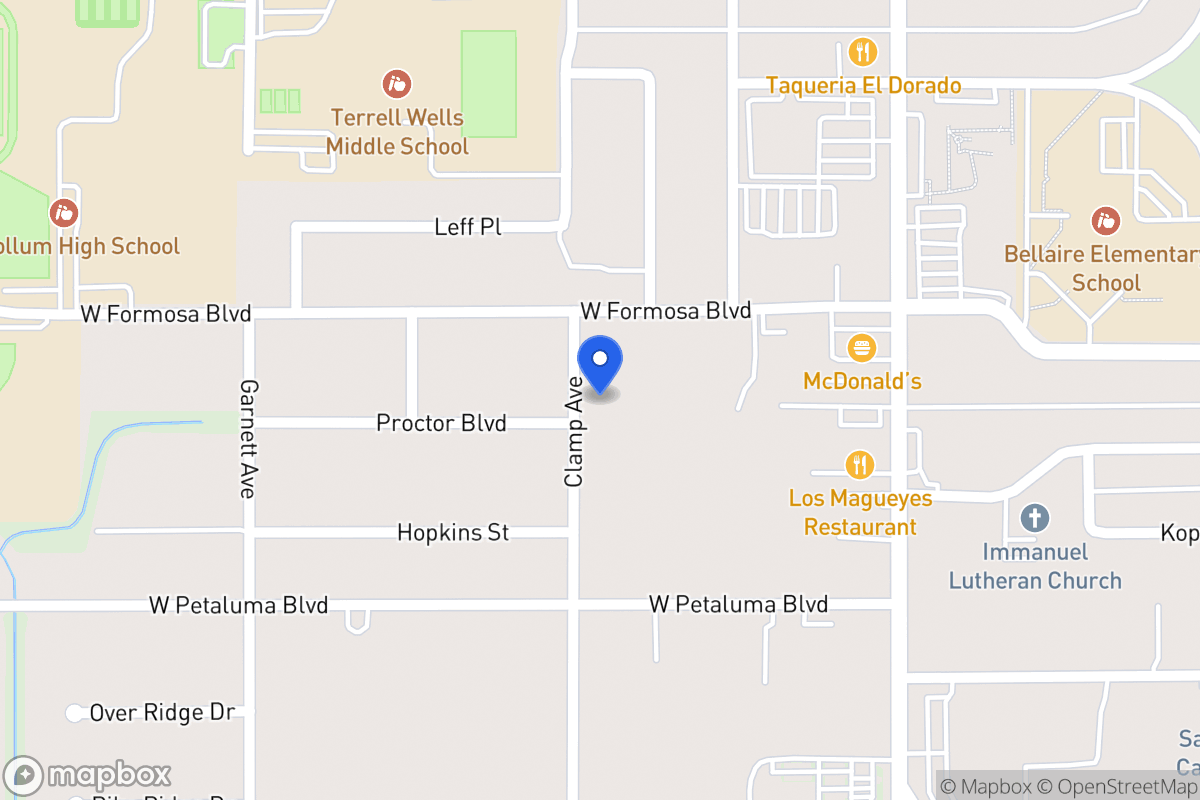 Map of 1826  Clamp Ave