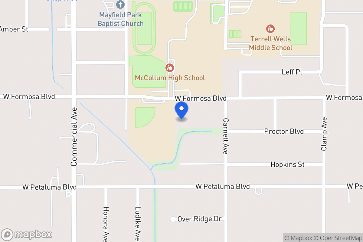 Map of 339  Proctor Blvd