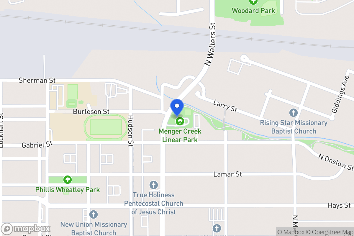 Map of 1526 N Walters