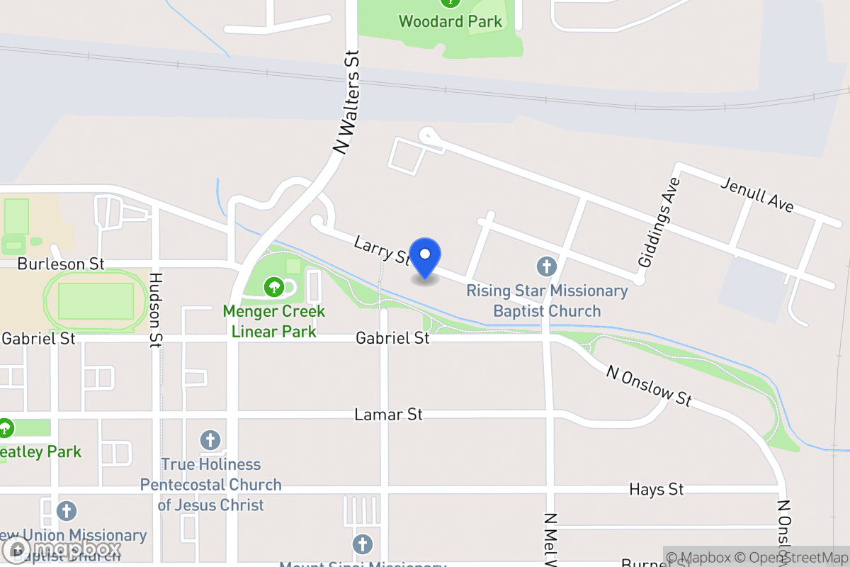 Map of 718  Larry