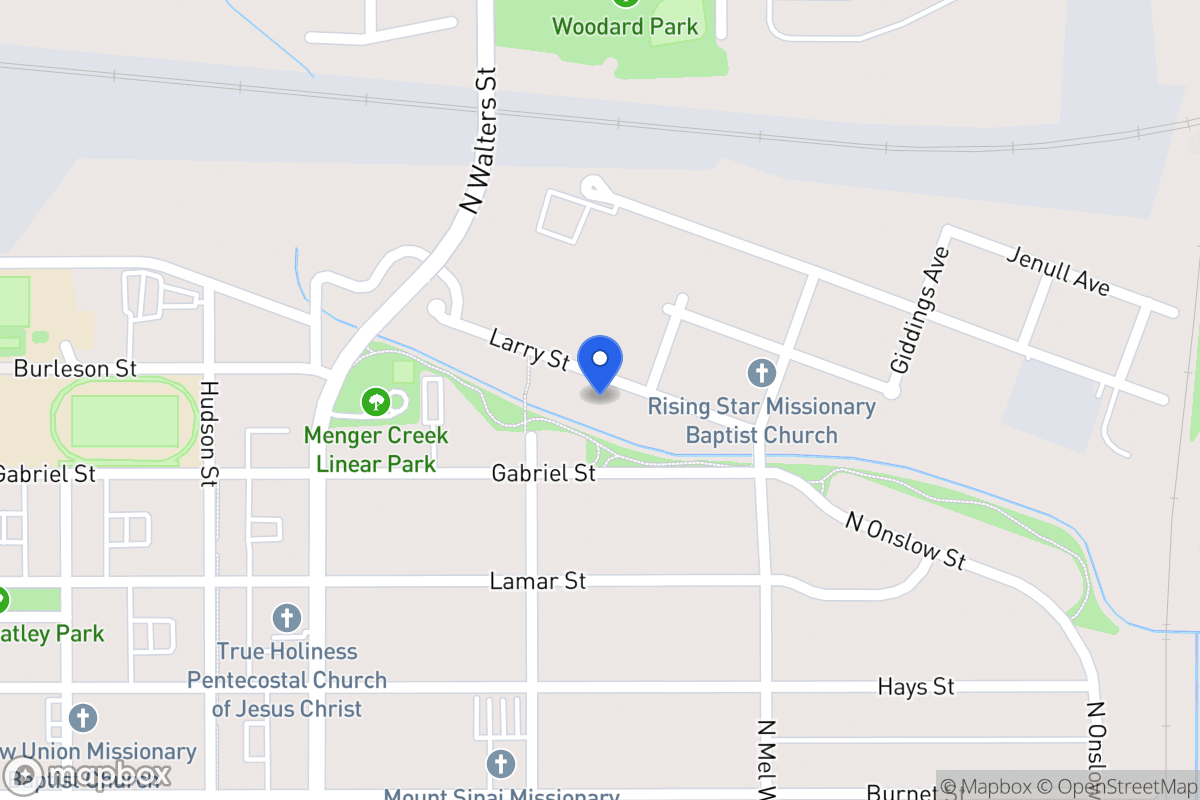 Map of 722  Larry