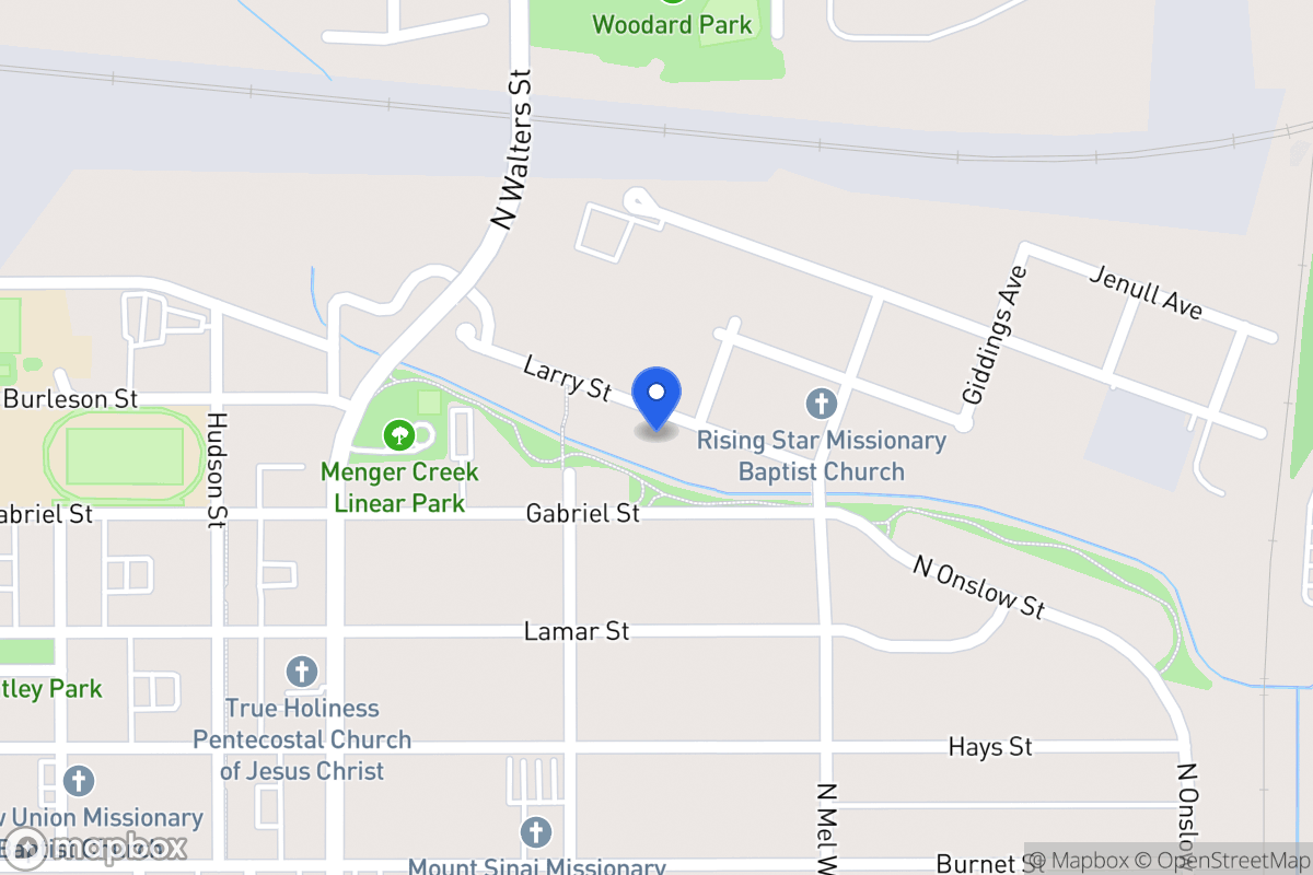 Map of 726  Larry