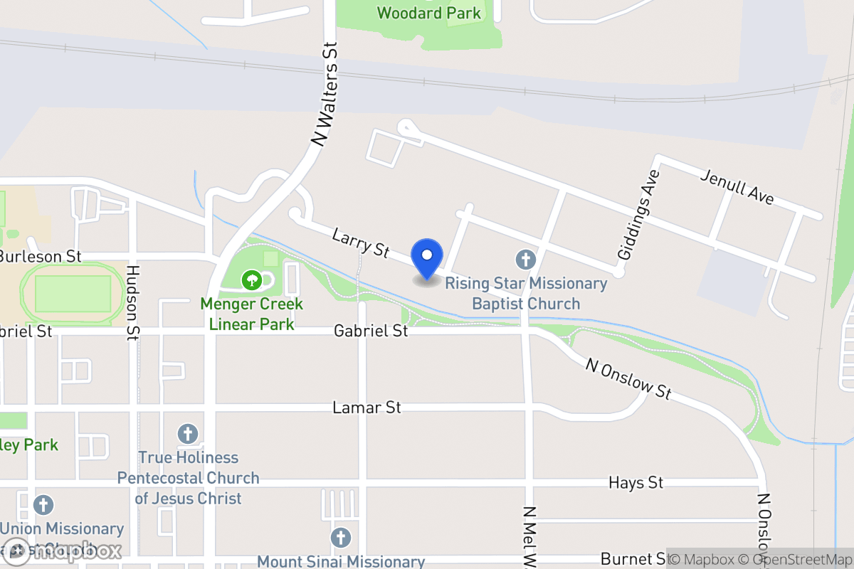 Map of 730  Larry