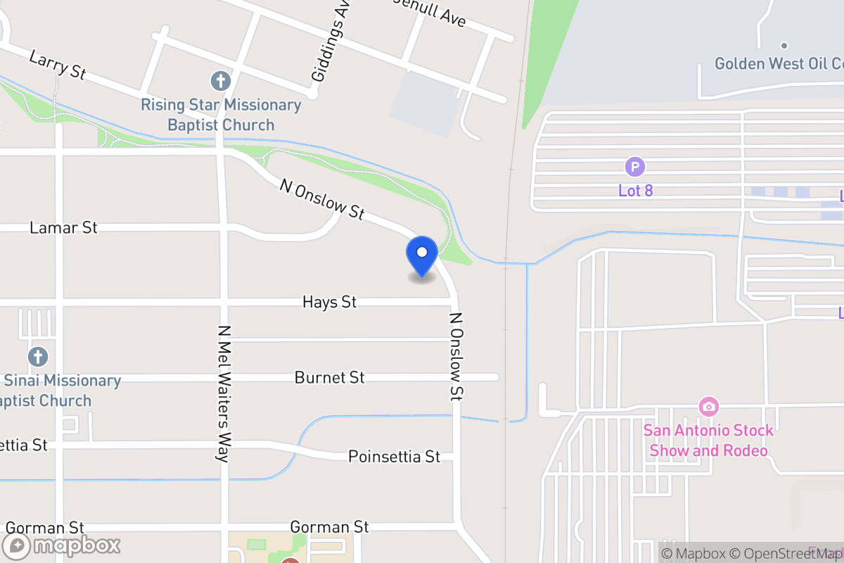 Map of 2275  Hays St