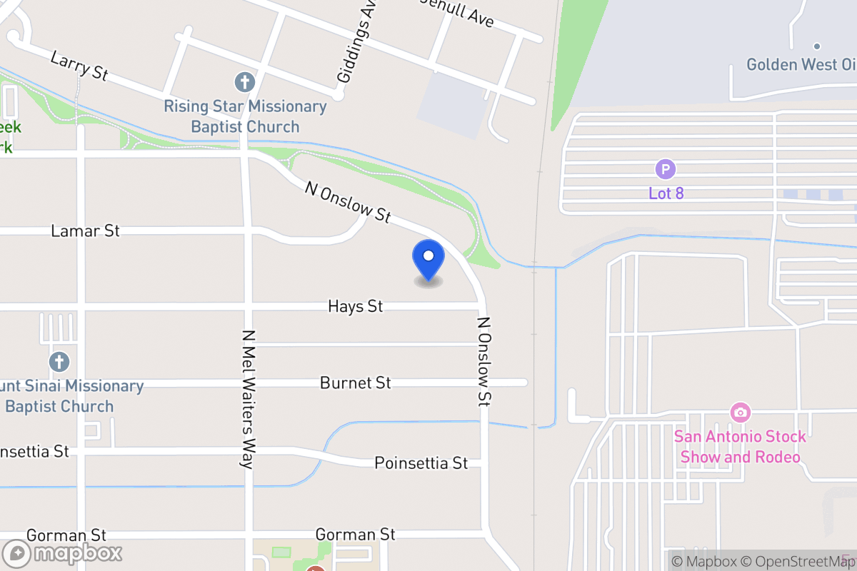 Map of 2267  Hays St