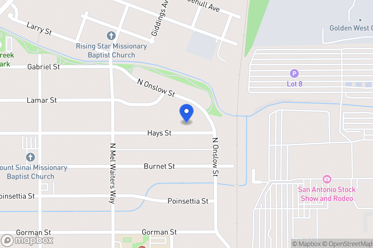 Map of 2263  Hays St