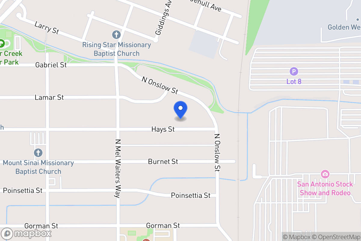 Map of 2255  Hays St