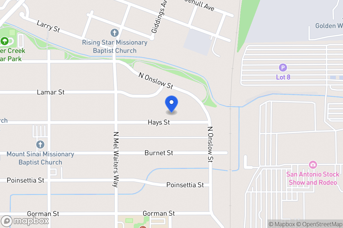 Map of 2251  Hays St