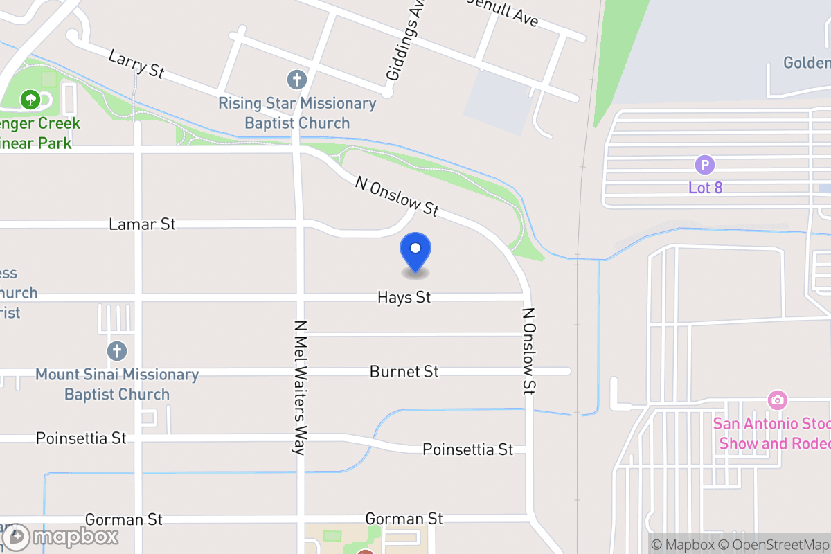 Map of 2243  Hays St